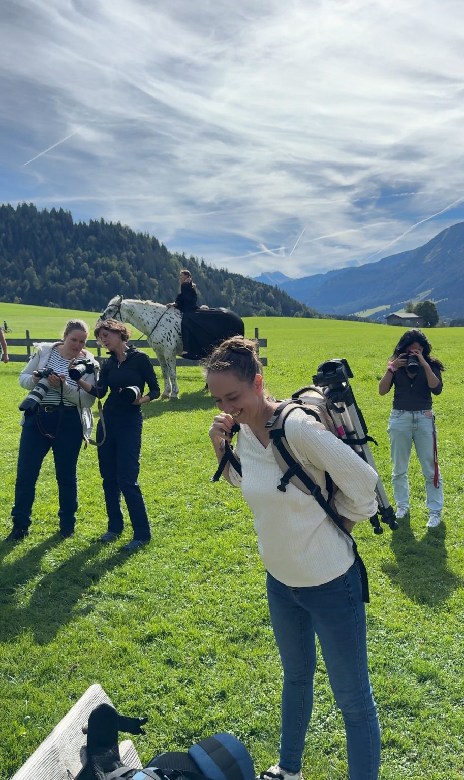 Einblick in den letzten Portfoliotag im Tannheimer Tal
