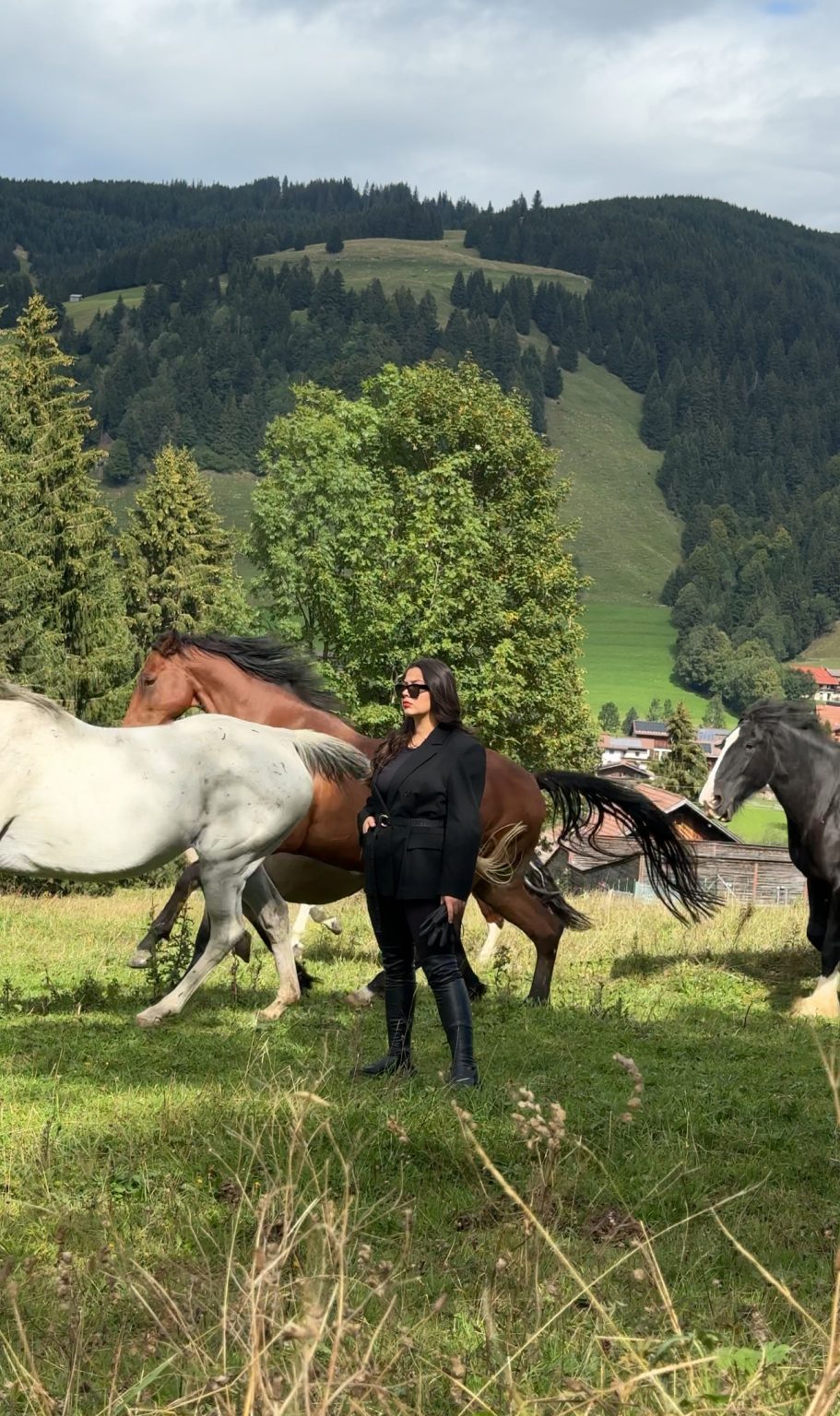 Einblick in den letzten Portfoliotag im Tannheimer Tal