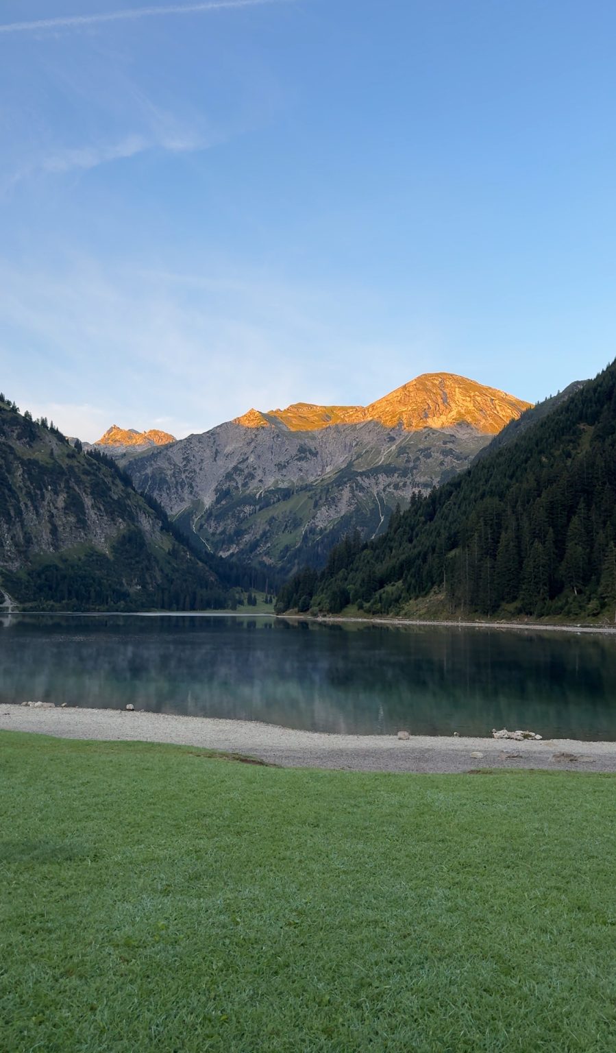 Einblick in den letzten Portfoliotag im Tannheimer Tal